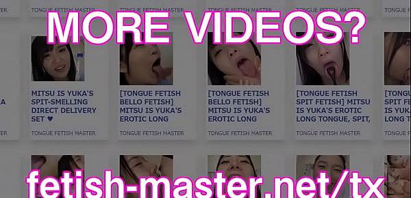 trendsJapanese Asian Tongue Spit Face Nose Licking Sucking Kissing Handjob Fetish - More at fetish-master.net